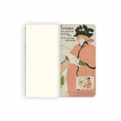 Boutiques de musées Cahiers Et Carnets-Cahier long Henri de Toulouse-Lautrec - L'estampe originale, 1893