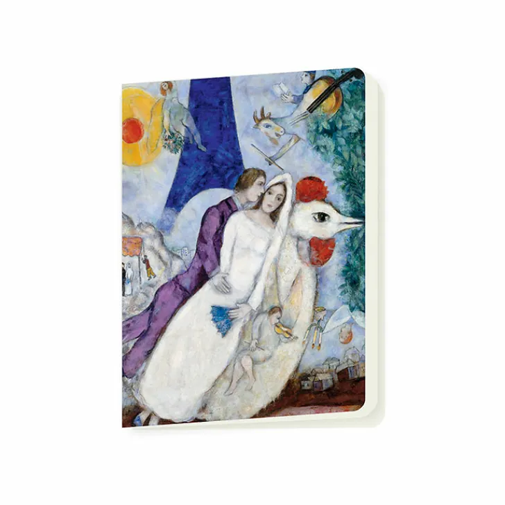 Online Boutiques de musées Cahier Marc Chagall - Les mariés de la tour Eiffel, 1938