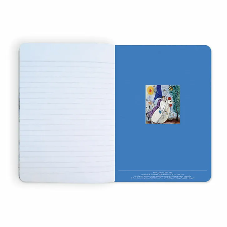 Online Boutiques de musées Cahier Marc Chagall - Les mariés de la tour Eiffel, 1938