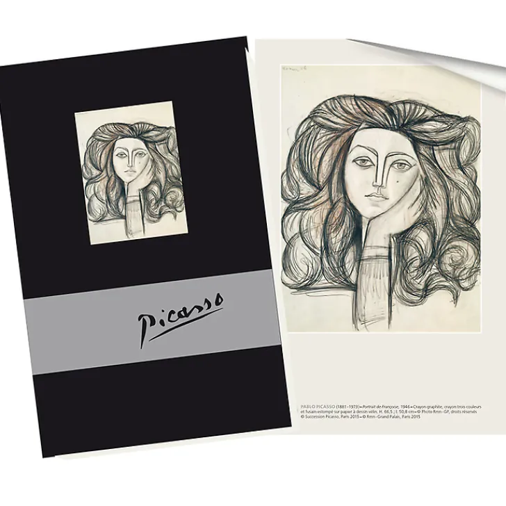 Clearance Boutiques de musées Cahier Pablo Picasso - Portrait de Françoise