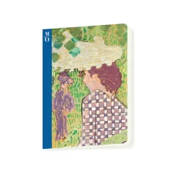 Hot Boutiques de musées Cahier Pierre Bonnard - Femmes au jardin : femme à la robe quadrillée, 1891
