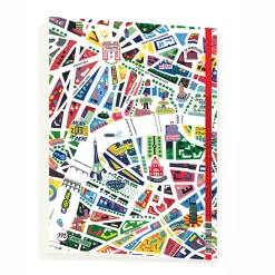 Online Boutiques de musées Cahier "Plan de Paris"
