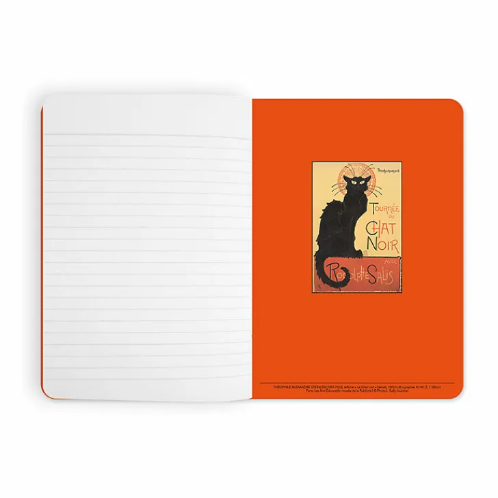Boutiques de musées Cahiers Et Carnets-Cahier Théophile Alexandre Steinlen - Le Chat noir, 1895