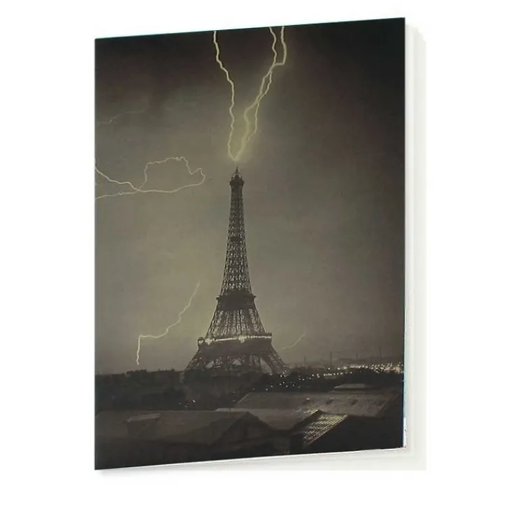 Boutiques de musées Cahier "Tour Eiffel foudroyée"