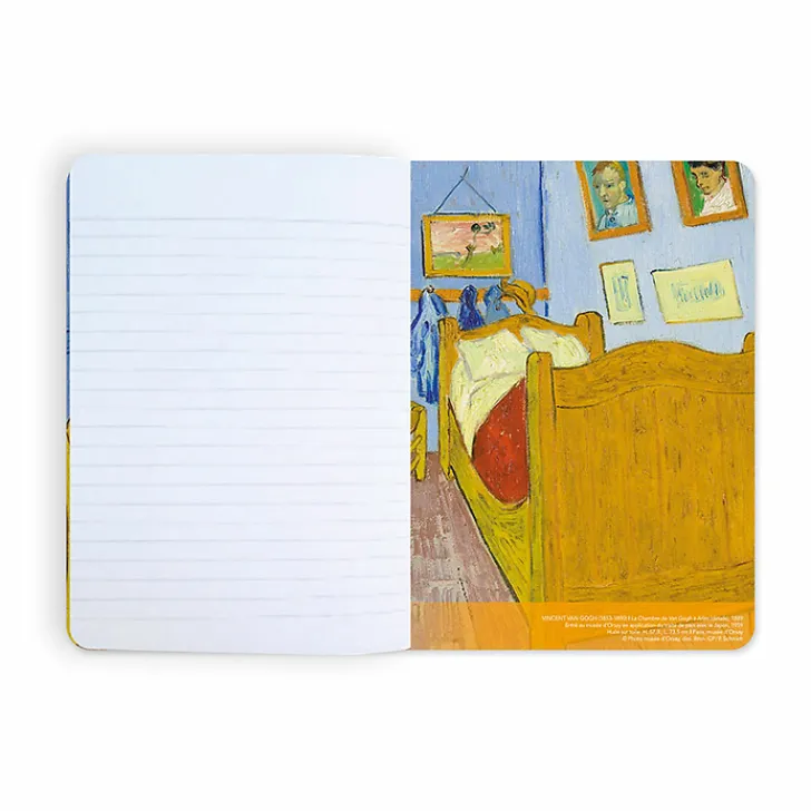 Online Boutiques de musées Cahier Vincent van Gogh - La chambre de Van Gogh à Arles, 1889