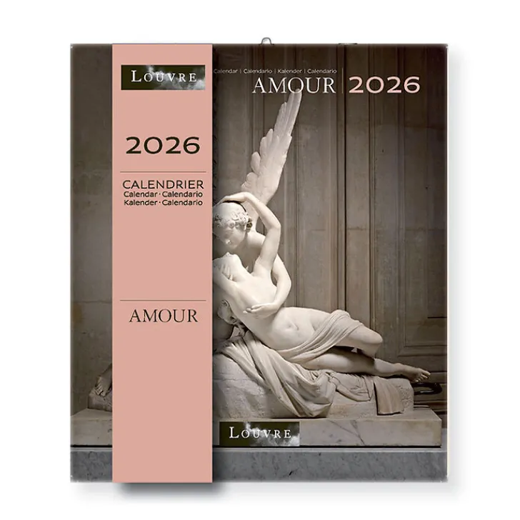 Boutiques de musées Calendriers Et Agendas-Calendrier 2026 - Amour - 15,5x18cm