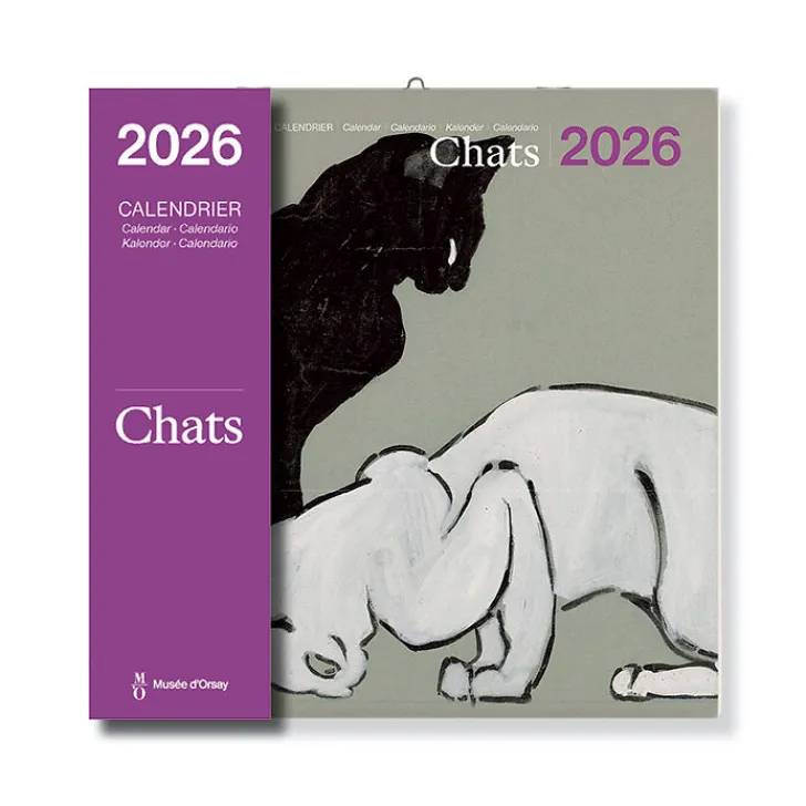 Boutiques de musées Calendriers Et Agendas-Calendrier 2026 - Chats - 30x30 cm