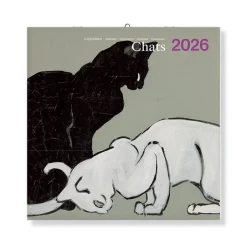 Boutiques de musées Calendriers Et Agendas-Calendrier 2026 - Chats - 30x30 cm