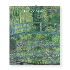 Boutiques de musées Calendriers Et Agendas-Calendrier 2026 - Claude Monet - 15,5x18cm