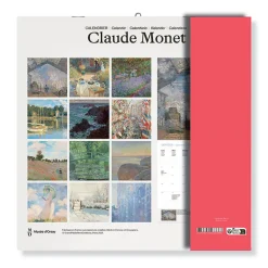 Boutiques de musées Calendriers Et Agendas-Calendrier 2026 - Claude Monet - 30x30 cm