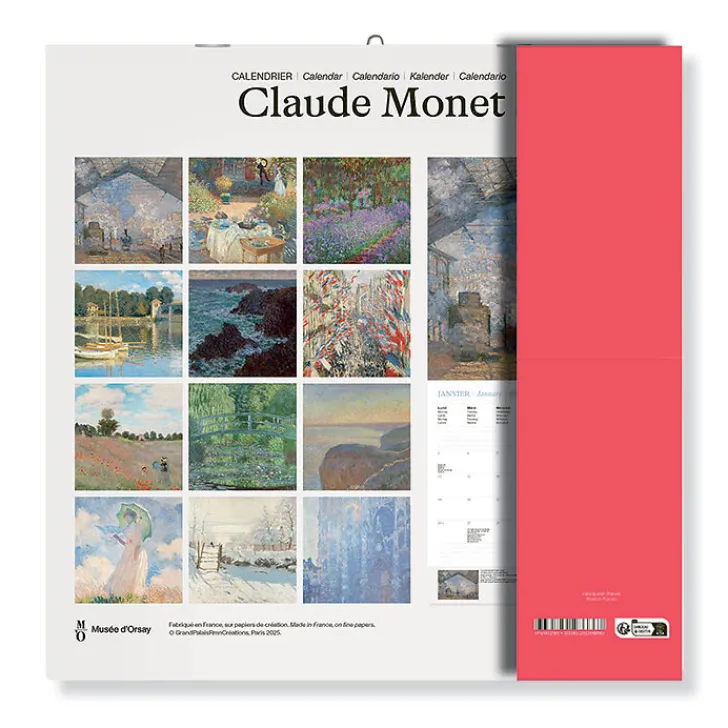 Boutiques de musées Calendriers Et Agendas-Calendrier 2026 - Claude Monet - 30x30 cm