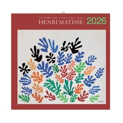 Boutiques de musées Calendriers Et Agendas-Calendrier 2026 - Henri Matisse - 30x30 cm