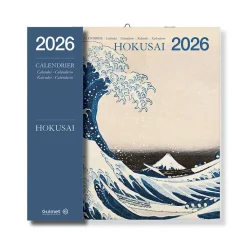 Boutiques de musées Calendriers Et Agendas-Calendrier 2026 - Hokusai - 30x30 cm