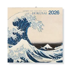 Boutiques de musées Calendriers Et Agendas-Calendrier 2026 - Hokusai - 30x30 cm