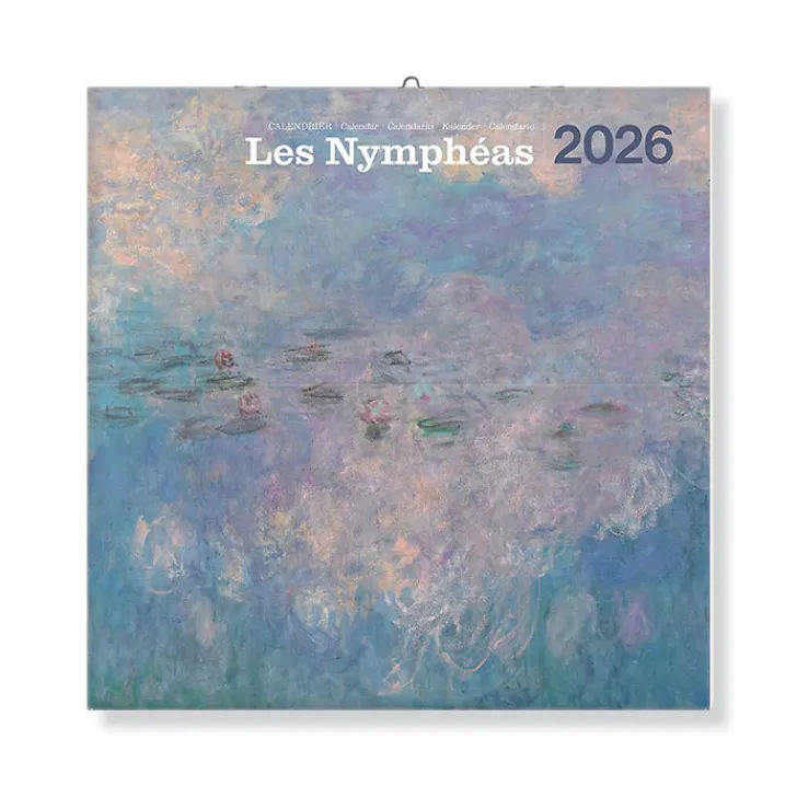 Online Boutiques de musées Calendrier 2026 - Les Nymphéas - 30x30 cm