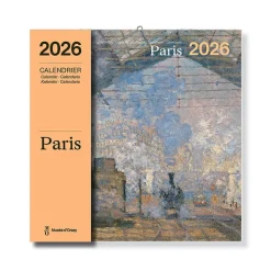 Boutiques de musées Calendrier 2026 - Paris Peintures - 30x30 cm
