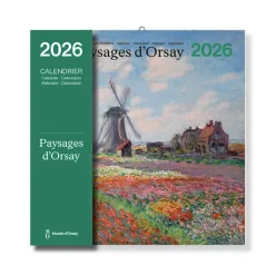 Boutiques de musées Calendriers Et Agendas-Calendrier 2026 - Paysages d'Orsay - 30x30 cm