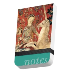 Boutiques de musées Cahiers Et Carnets-Calepin à élastique Tenture de la Dame à la Licorne : la vue (détail)