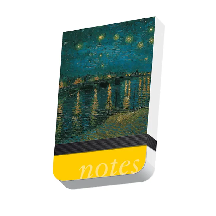 Boutiques de musées Cahiers Et Carnets-Calepin à élastique Vincent Van Gogh - La nuit étoilée