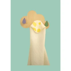 Boutiques de musées Habits Et Accessoires-Cape de bain Citron