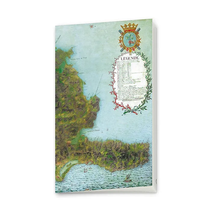 Hot Boutiques de musées Carnet - Carte de la Corse