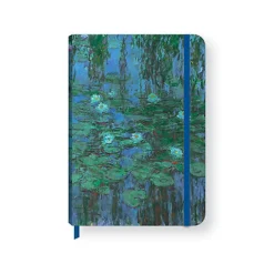 Online Boutiques de musées Carnet à élastique Claude Monet - Nymphéas bleus, entre 1916 et 1919