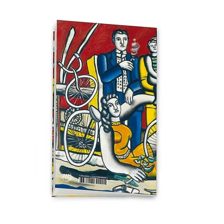 Boutiques de musées Cahiers Et Carnets-Carnet - Léger "Les loisirs sur fond rouge"