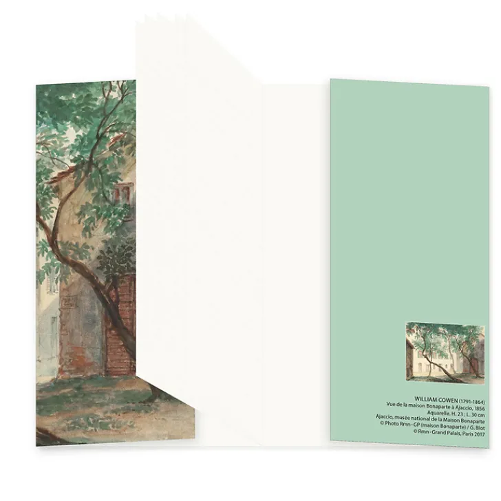 Boutiques de musées Cahiers Et Carnets-Carnet - Vue de la maison Bonaparte à Ajaccio