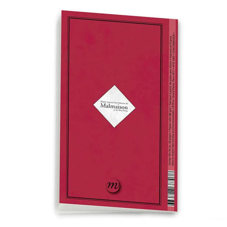 Sale Boutiques de musées Carnet - Vue du château de Malmaison