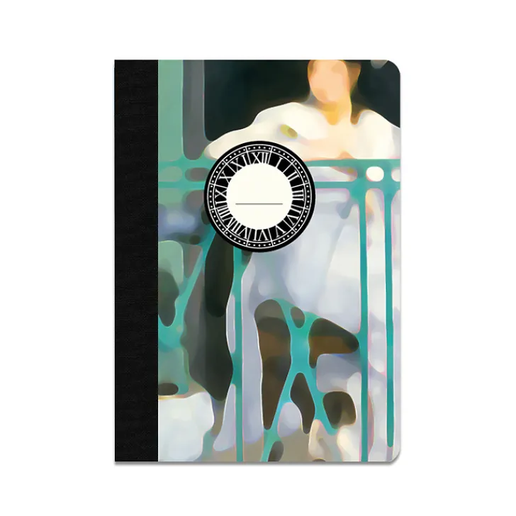 Boutiques de musées Cahiers Et Carnets-Carnet A6 Papier Tigre - Manet balcon