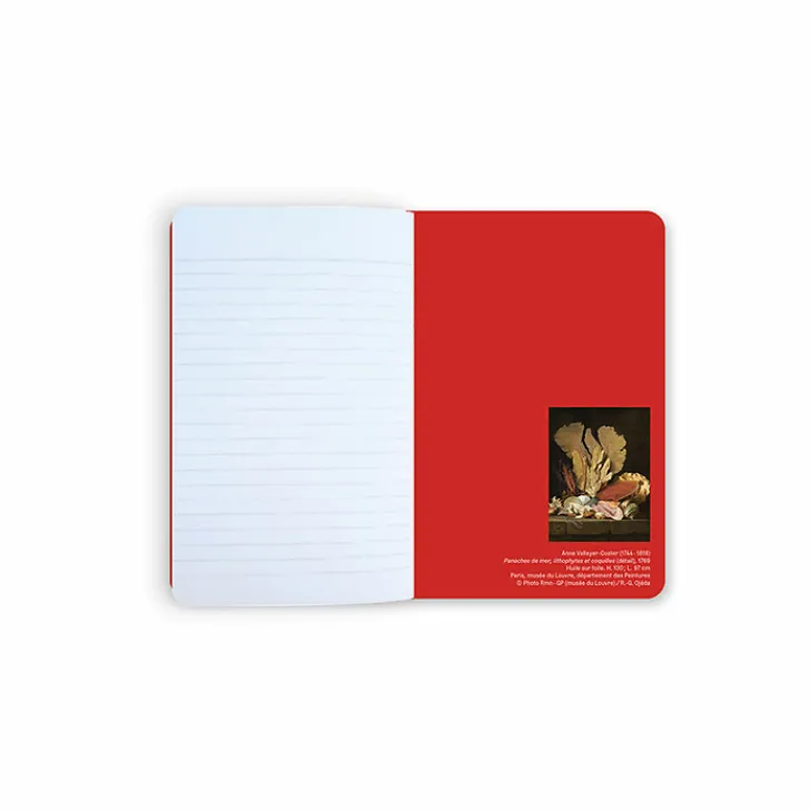 Boutiques de musées Cahiers Et Carnets-Carnet Anne Vallayer-Coster - Panaches de mer