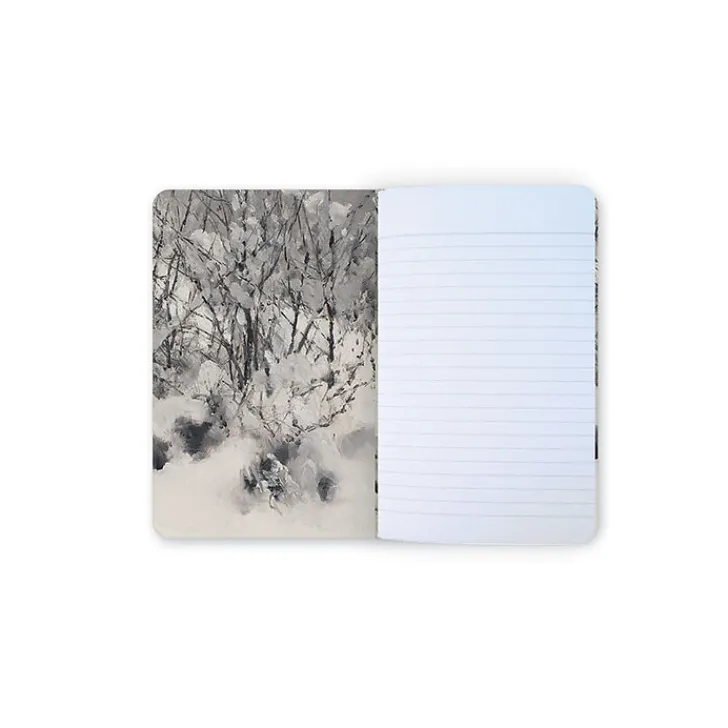 Boutiques de musées Cahiers Et Carnets-Carnet Bruno Liljefors - Paysage d'hiver aux bouvreuils pivoine, 1891