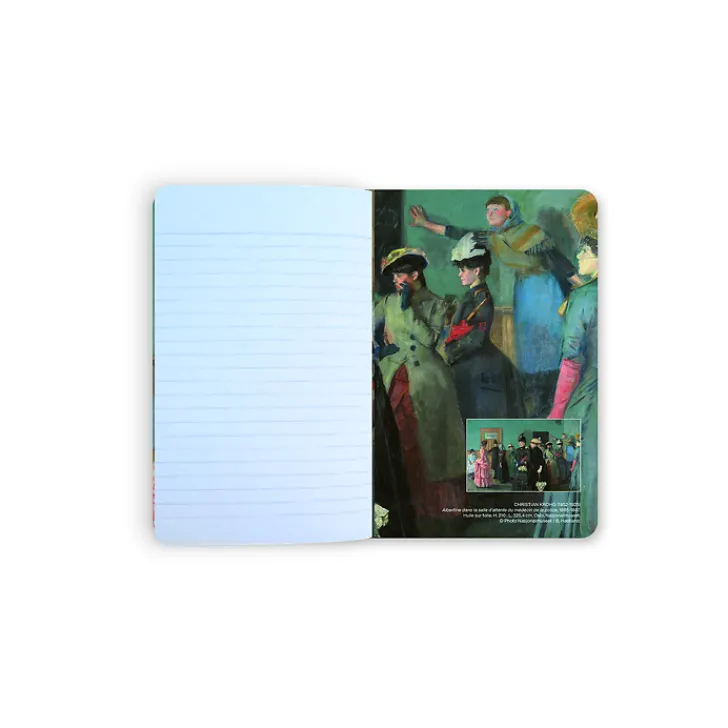 Online Boutiques de musées Carnet Christian Krohg - Albertine dans la salle d'attente du médecin de la police, 1886-1887