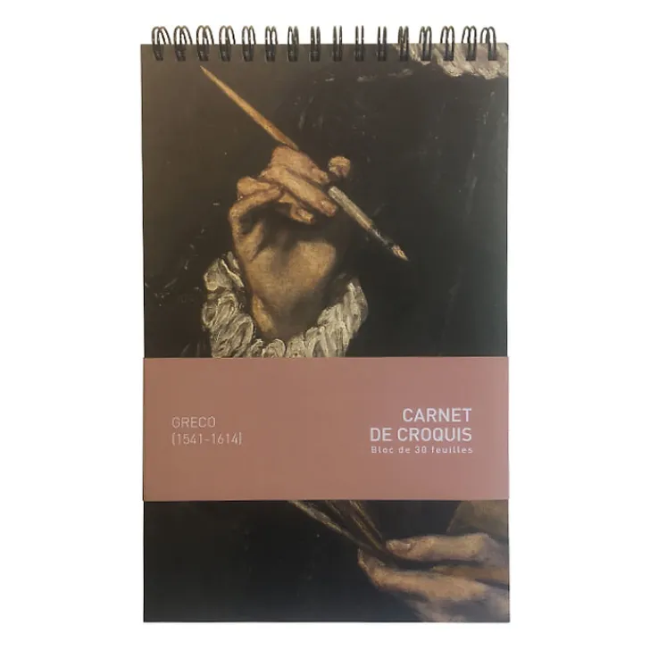 Discount Boutiques de musées Carnet de croquis A5 - Greco - Portrait de Jorge Manuel