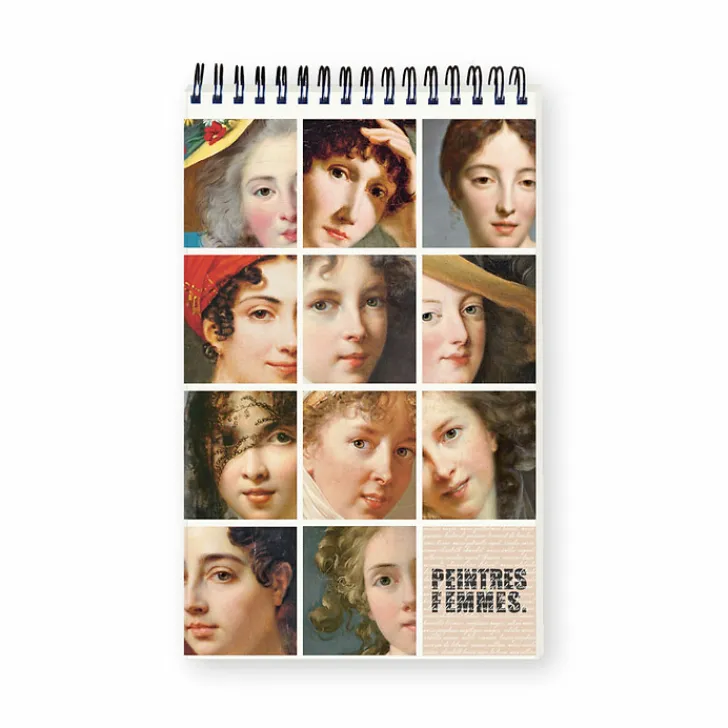 Hot Boutiques de musées Carnet de croquis Bloc de 30 feuilles - Peintres femmes