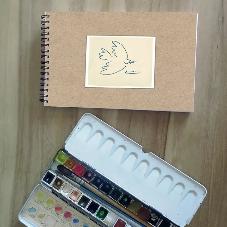 Best Boutiques de musées Carnet de croquis Pablo Picasso - Colombe de la Paix, 1949