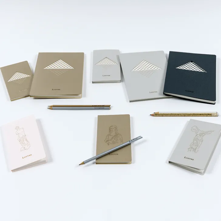 Boutiques de musées Cahiers Et Carnets-Carnet de poche Champagne - Louvre Pyramide