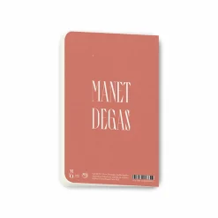 Boutiques de musées Cahiers Et Carnets-Carnet Édouard Manet / Edgar Degas - Femme regardant avec des jumelles, vers 1877 / Berthe Morisot à l'éventail, 1872