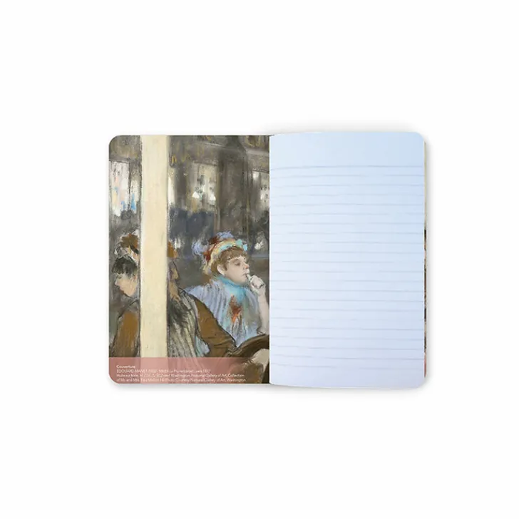 Boutiques de musées Cahiers Et Carnets-Carnet Édouard Manet / Edgar Degas - La Prune, vers 1877 / Femmes devant un café, le soir, vers 1877