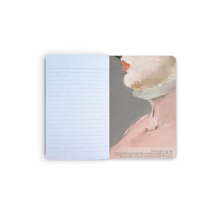 Boutiques de musées Carnet Édouard Manet - Portrait d'Irma Brunner, vers 1880-1882