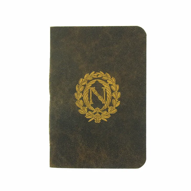 Boutiques de musées Carnet en cuir souple Napoléon - 36 pages