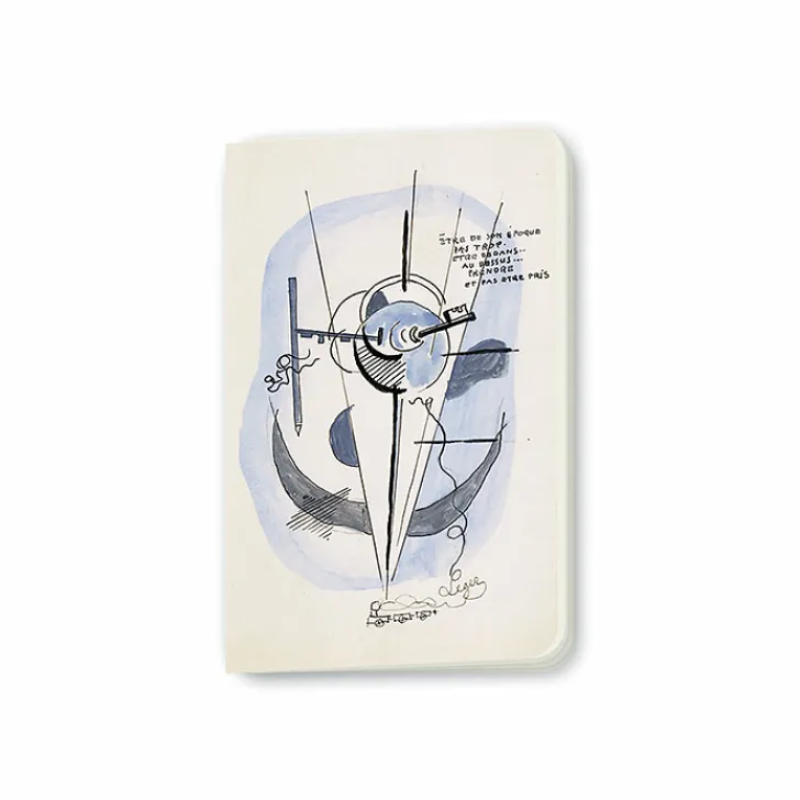Boutiques de musées Cahiers Et Carnets-Carnet Fernand Léger - Composition aux clefs, 1929