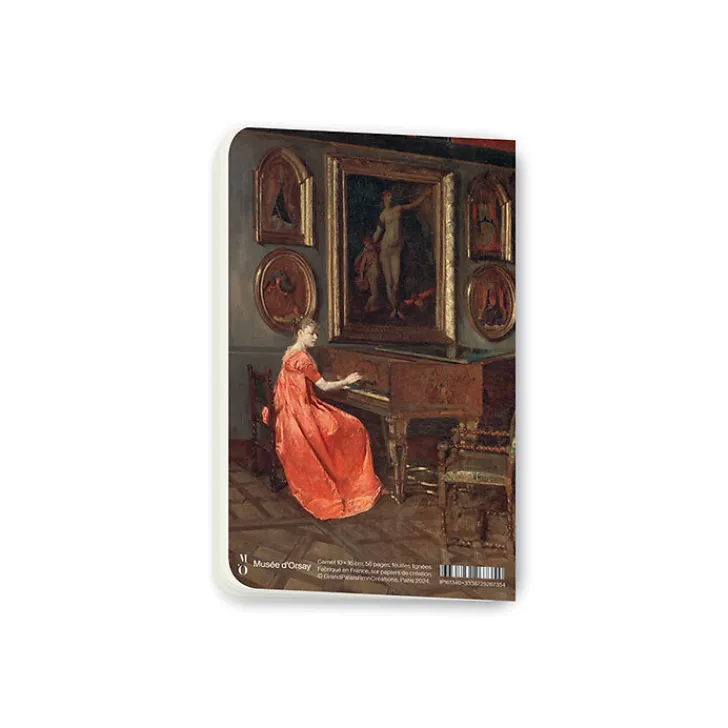 Discount Boutiques de musées Carnet Harriet Backer - Chez moi, 1887 / Andante, 1881