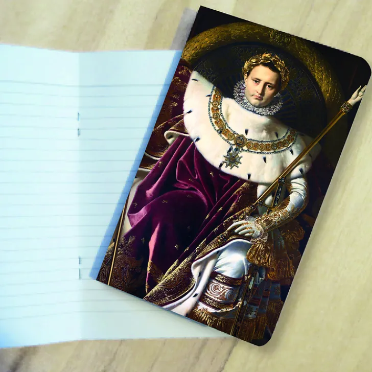 Boutiques de musées Cahiers Et Carnets-Carnet Ingres-Napoléon Ier sur le trône impérial, 1806.