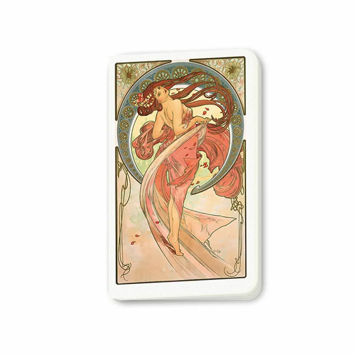 Online Boutiques de musées Carnet long Alphonse Mucha - La danse / La musique, 1896