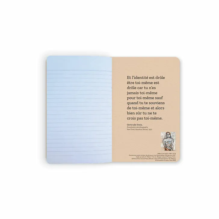 Boutiques de musées Carnet Pablo Picasso - Femme aux mains jointes, (étude pour «Les Demoiselles d'Avignon»),1907