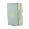 Boutiques de musées Carnet papier bouilli en cuve - Monogramme de Marie-Antoinette - Céladon