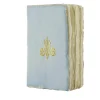 Boutiques de musées Cahiers Et Carnets-Carnet papier bouilli en cuve - Monogramme de Marie-Antoinette - Bleu