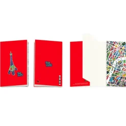 Boutiques de musées Cahiers Et Carnets-Carnet "Plan de Paris" - Tour Eiffel