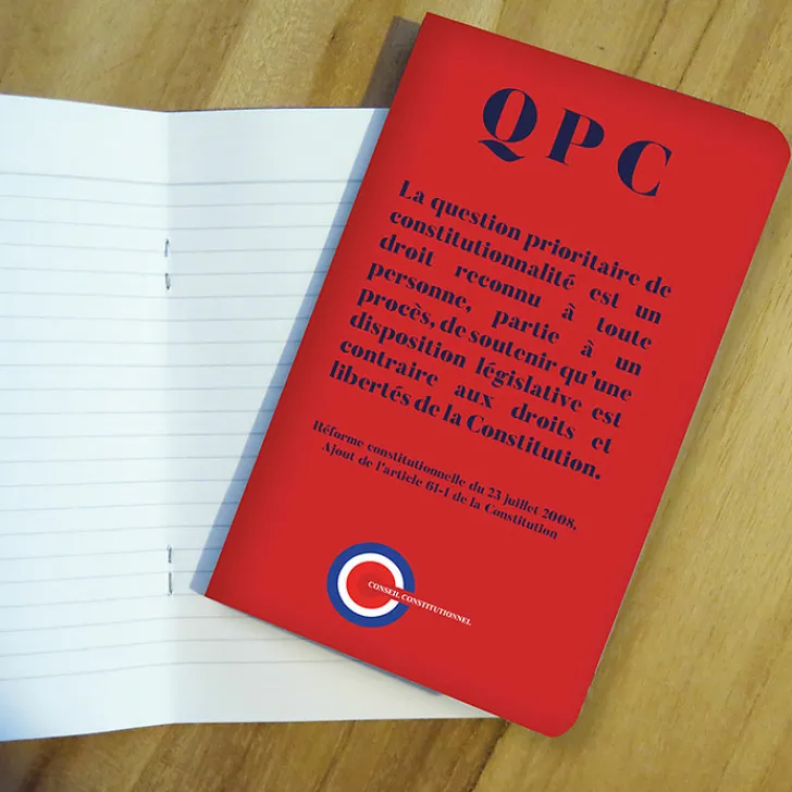 Boutiques de musées Carnet QPC - Conseil constitutionnel